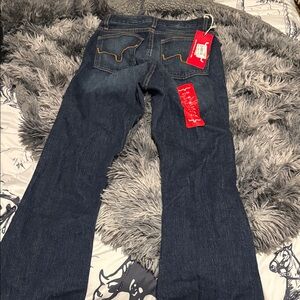 Kimes Ranch Women's Dark Blue Boot Cut Jeans